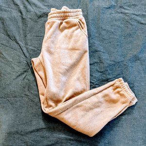 Light brown sweatpants